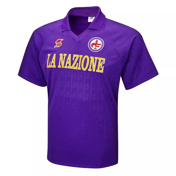 Tailandia Camiseta Fiorentina 1st Retro 1989 1991 Purpura
